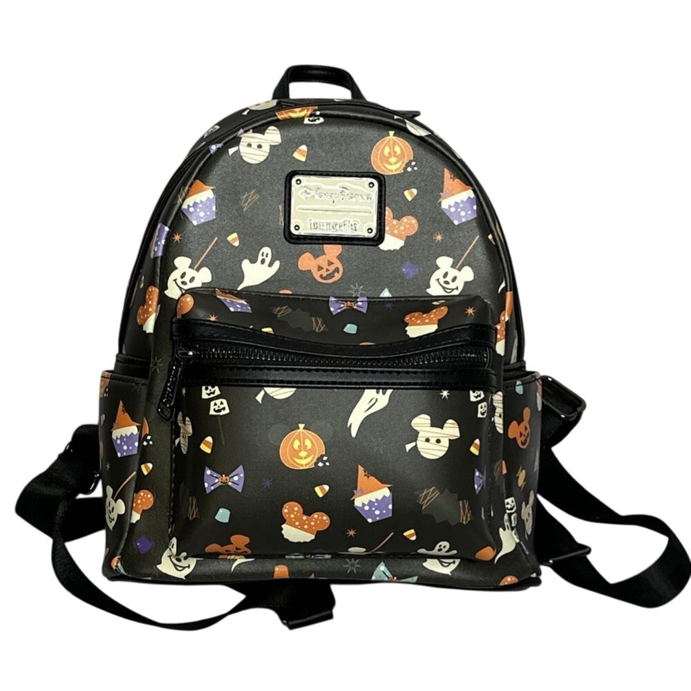 Loungefly Halloween Disney Mickey Mouse Snacks Backpack Park Exclusive